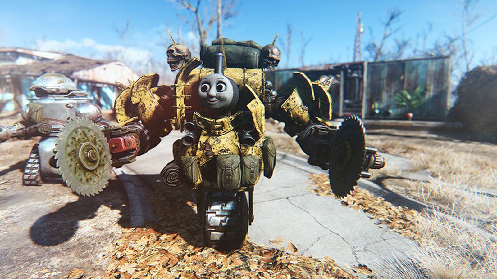 Fallout 4 длс роботы фото 34