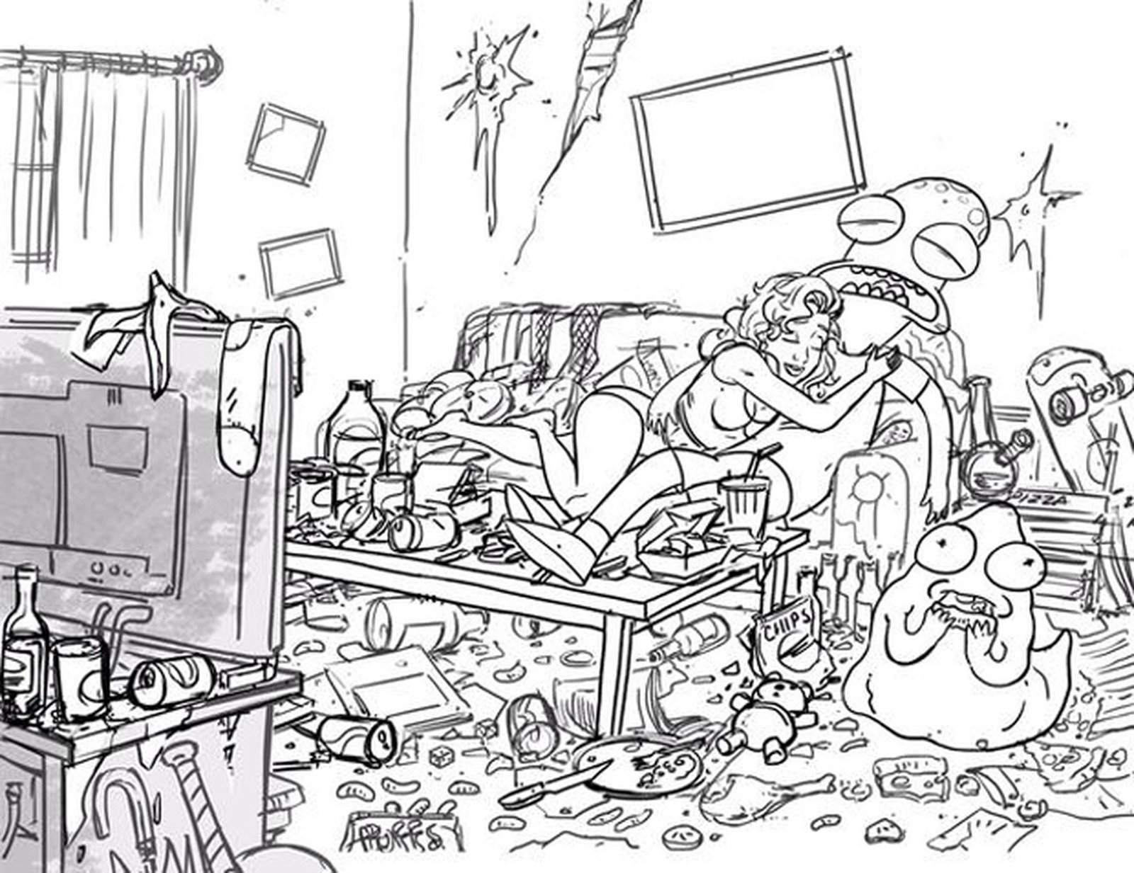 Крестоносец в плаще" из-за недостатка хороших злодеек. короткометражны...