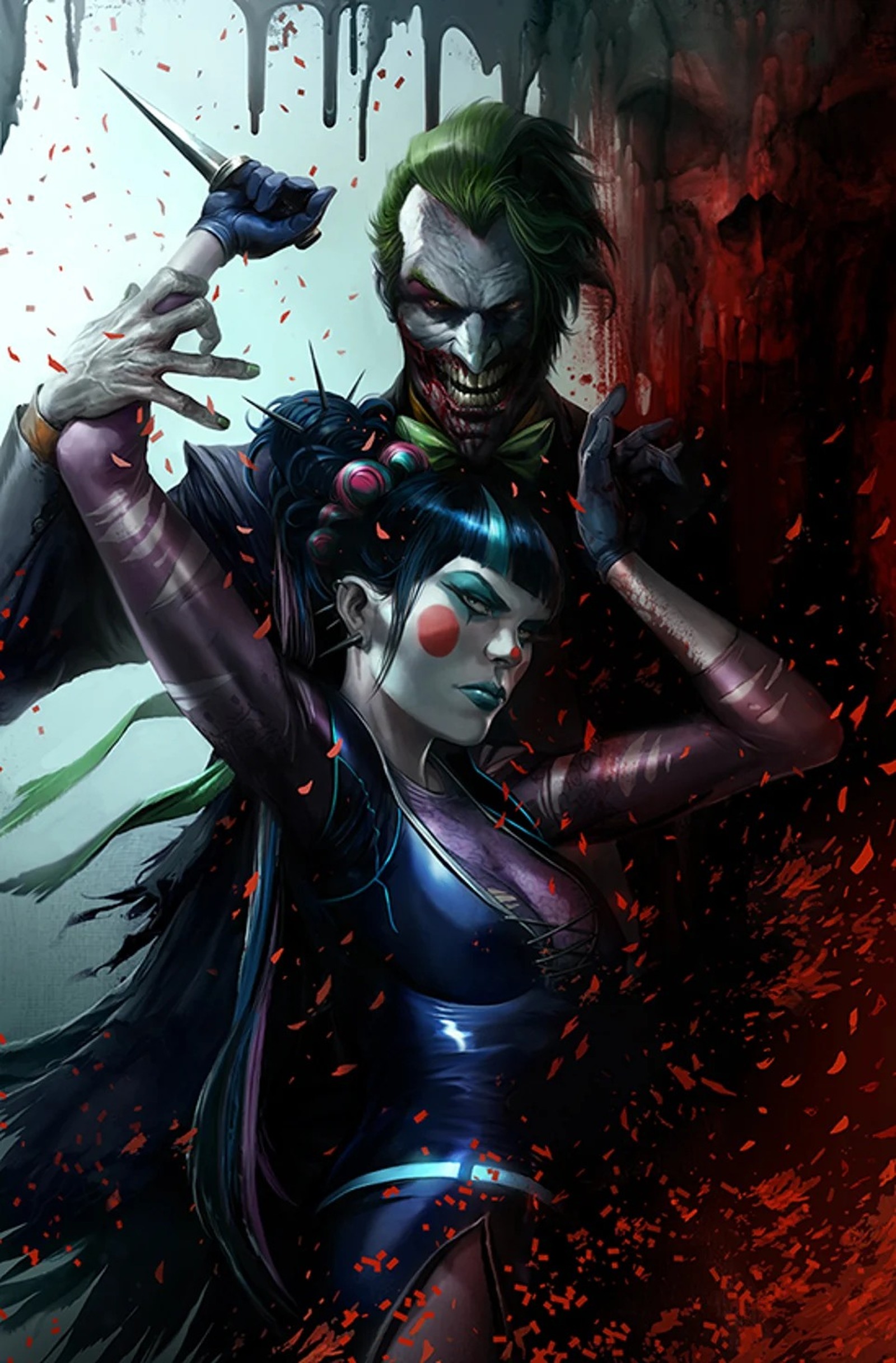 Панчлайн и джокер. DC панчлайн комикс. Харли Квинн DC Comics. Бэтмен Джокер и Харли Квинн. Панчлайн и Харли Квинн.