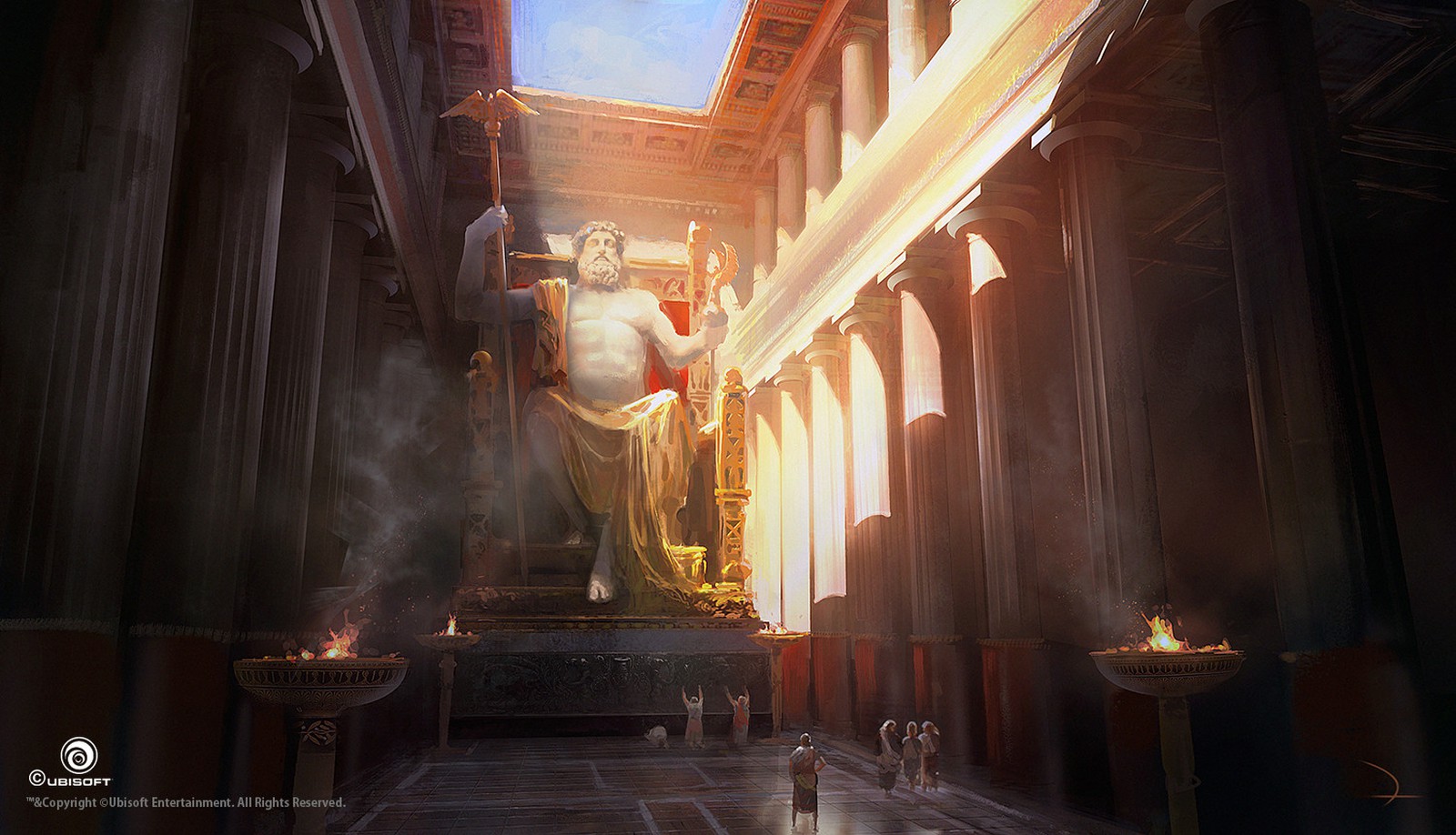 Ассасин Крид Одиссея храм Зевса