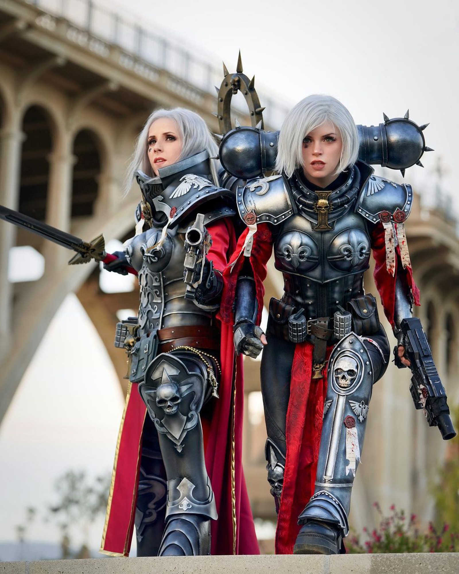 Сёстры битвы Warhammer 40000 косплей