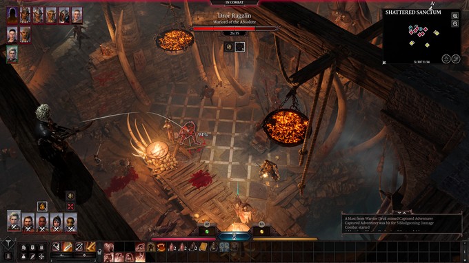 Утечка скриншотов Baldur's Gate 3