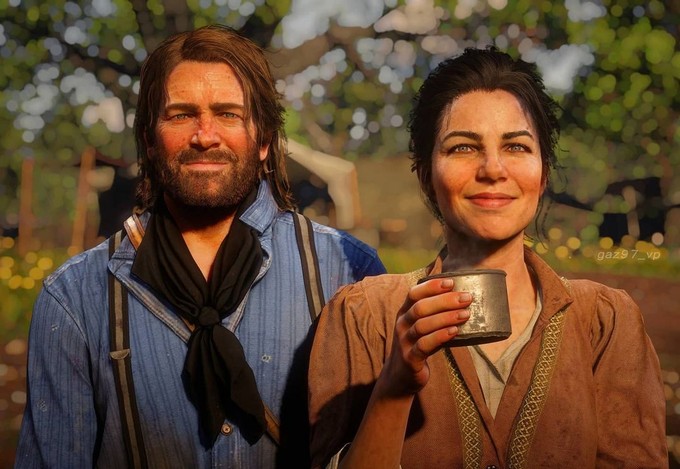 Игрок Red Dead Redemption 2 делает портреты персонажей с улыбками на лице 10 512190 sX1BQ4S8d0 155432602 287870249357957 213510
