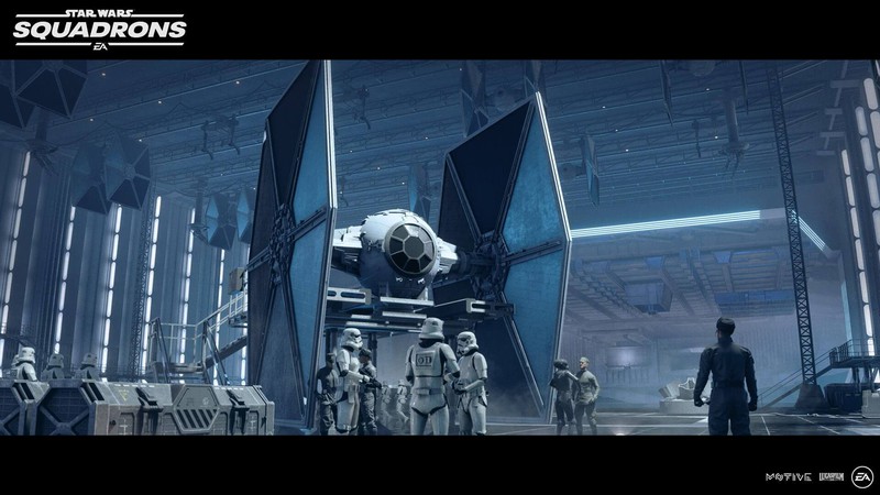 Кокпит, крейсер и сражения на новых скриншотах Star Wars: Squadrons